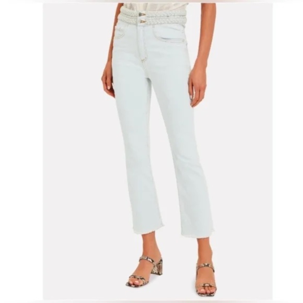 VERONICA BEARD Carly 12” Kick Flare‎ Jeans in Belize Wash